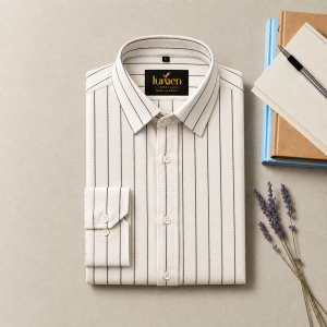 Lumen White Stripped Shirt